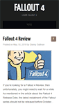 Mobile Screenshot of fallout4.net